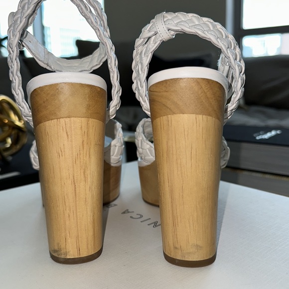 IMMACULATE Veronica Beard Gael Platform Sandals Sz 6.5 - Picture 5 of 8